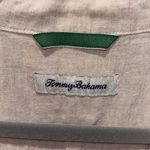 Tommy Bahama 100 % cotton multi colored striped button down shirt size XXXL. - Picture 4 of 8